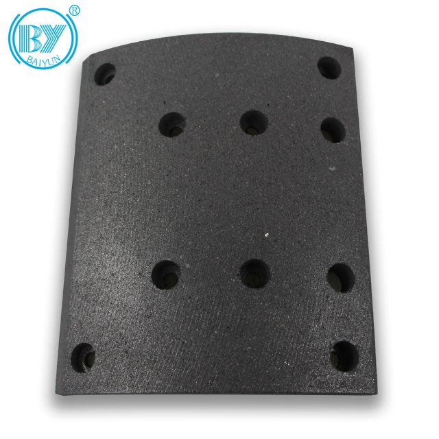 New Condition Mercedes Actros Trucks Brake Lining MP3 Spare Parts 19496 MB188 MP/36/1 Brake Pads with Friction Material